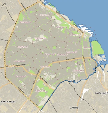 Mapa de cobertura para mantenimiento de edificios en CABA - Solener